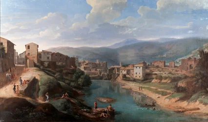 Vista da Aniene no Tivoli, c.1710-15